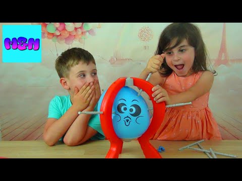 სასაცილო ბუშტი Mate \u0026 Nina PLAY BOOM BOOM BALLOON!